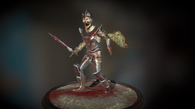 King of Bones 3D Model