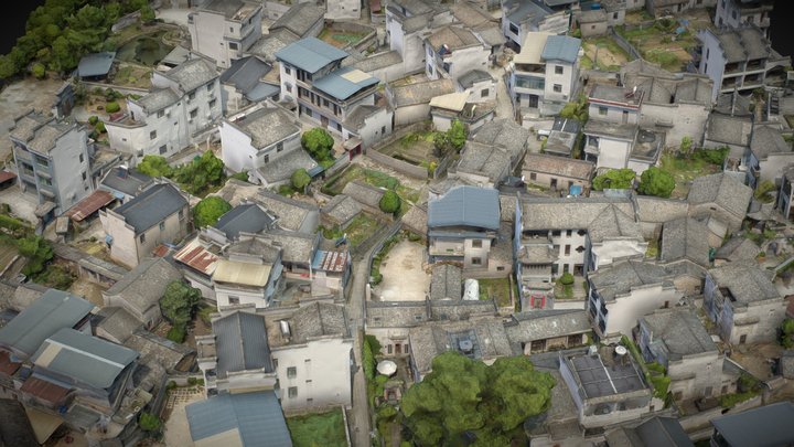 Residential buildings, villages, country house – Gratis 3D-model STL
