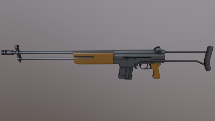Rifle 3D Model