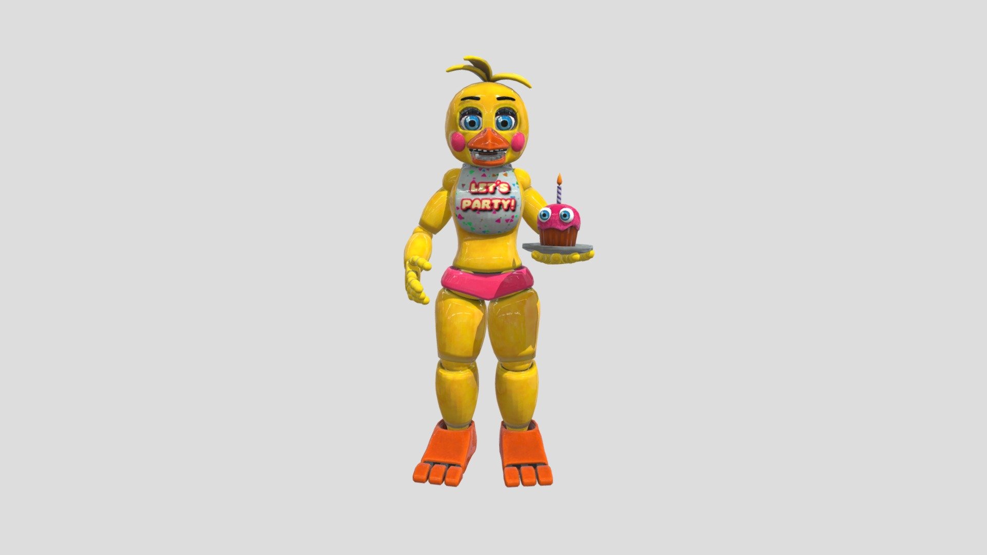 Toy chica 18. Чика 3д модель. Toy chica 3d model. РОБЛОКС чика. Игрушки High score Toy chica.