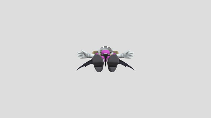 Rouge The Bat 2006 3D Model