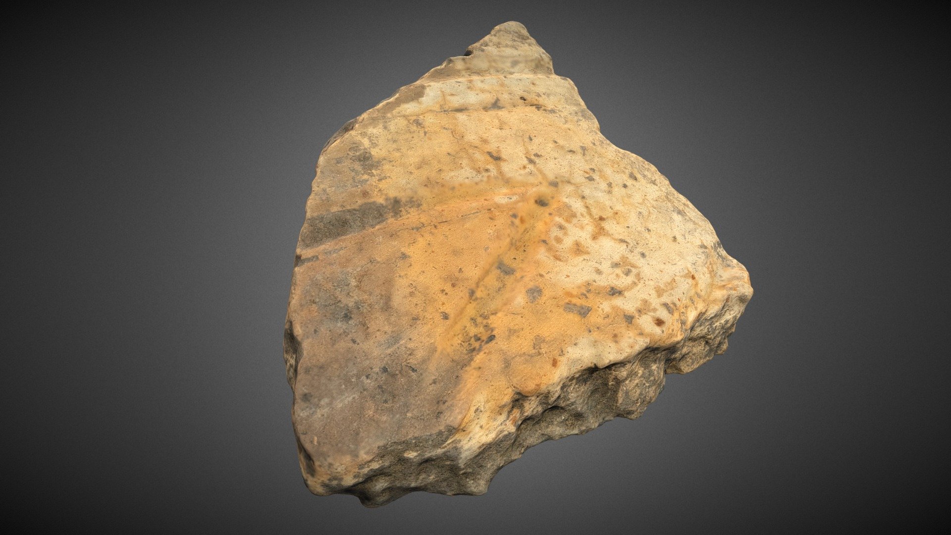 Marksville incised fragment