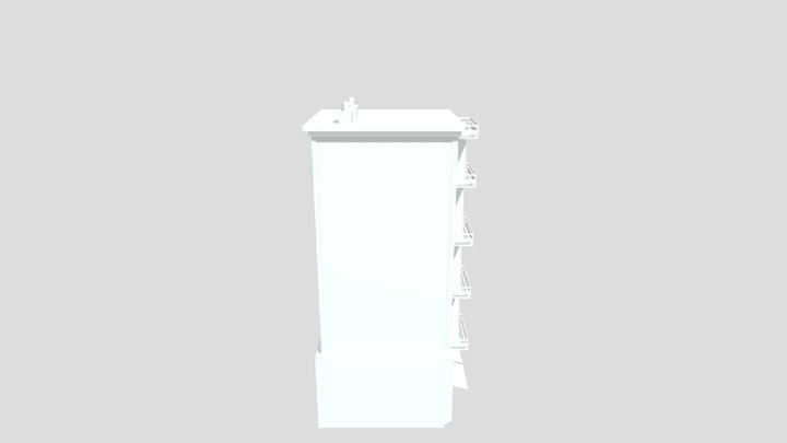 Roblox Buldings model 3D Model