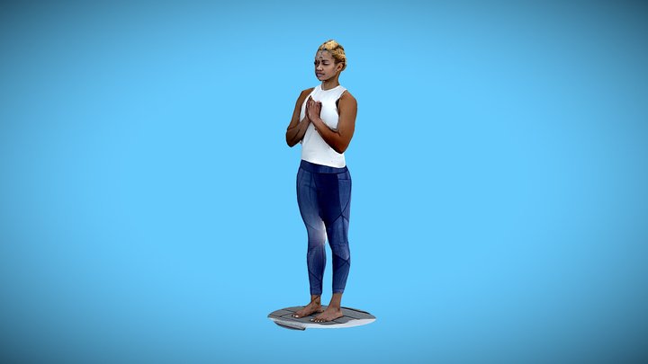 Jhoole Fashion Model 3D Model