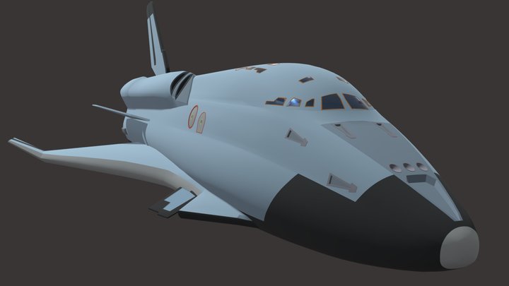 Armageddon Shuttle v2 work in progress 3D Model