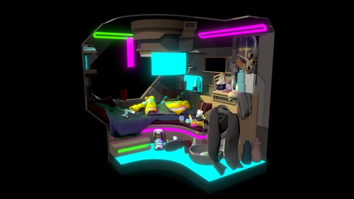 David Martinez - DAE Crib 3D Model