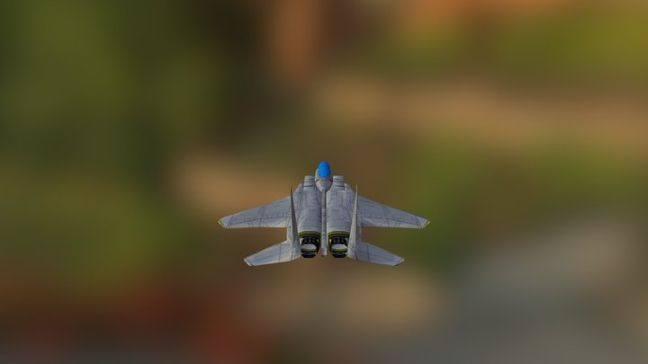 F-15鷹式戰鬥機 3D Model