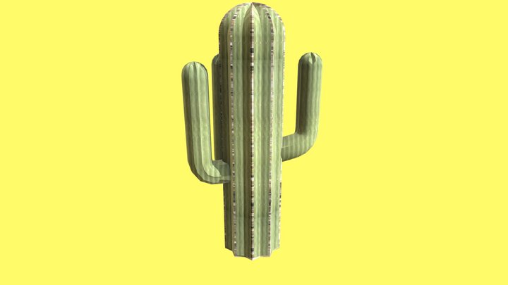 Bobbing Cactus 3D Model