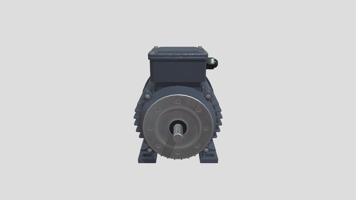 Motor Elétrico 3D Model