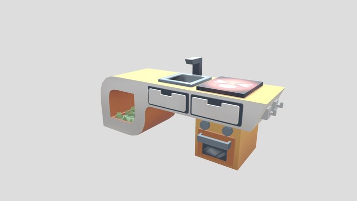 Pactropolis Kitchen 3D Model