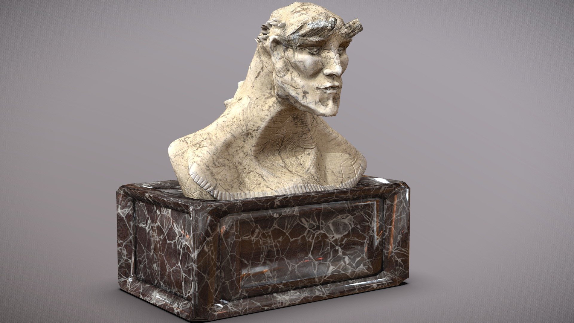 Mountain troll statue (Nomad test 2)