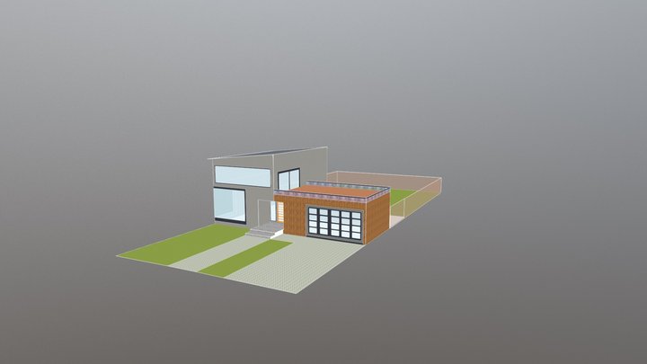 Dream House Model Design 3D Model