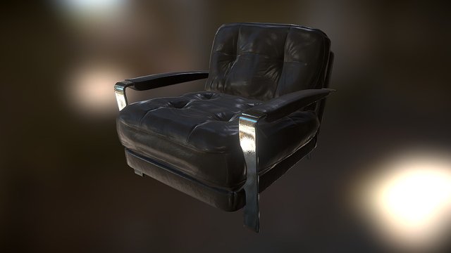 Arm Chair 3D Model