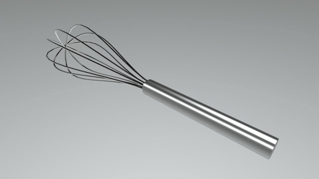 Whisk 3D Model