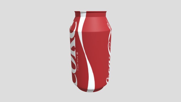 Drink Can Coca Cola 3D Model