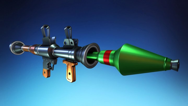 Fortnite RPG 3D Model