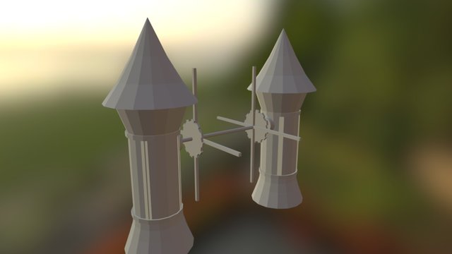 Windmill Prototype 3D Model
