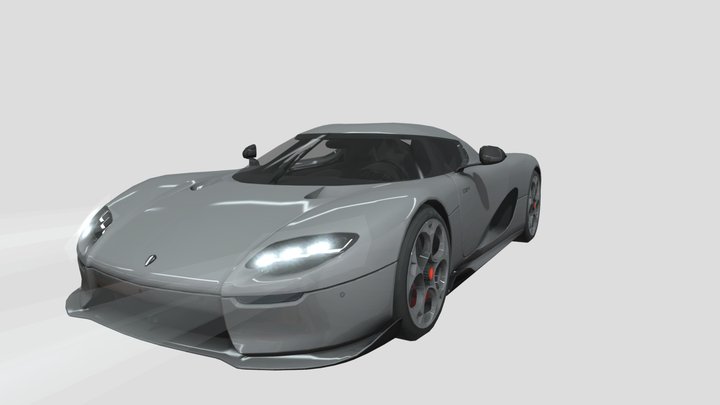koenigsegg cc850 – Gratis 3D-model STL