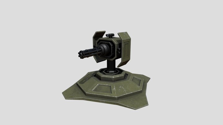 turret 3D Model