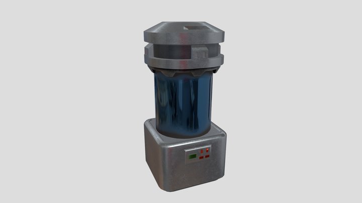 Plant Incubator (Open) 3D Model