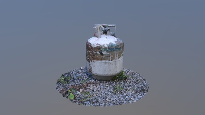 Propane Tank 3D Model
