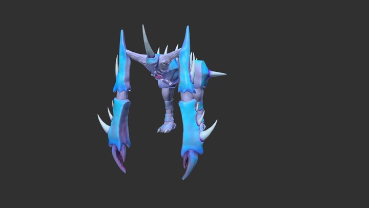 Malevez_Louis_B2D1_ModèleLowPoly 3D Model