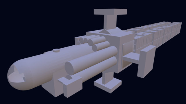 Command Module Pre-production 3D Model