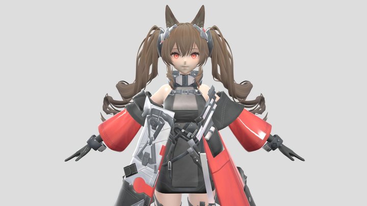 Gilberta / Arknights Endfield 3D Model