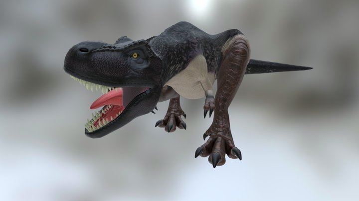Feathery Tyrannosaurus Rex! 3D Model