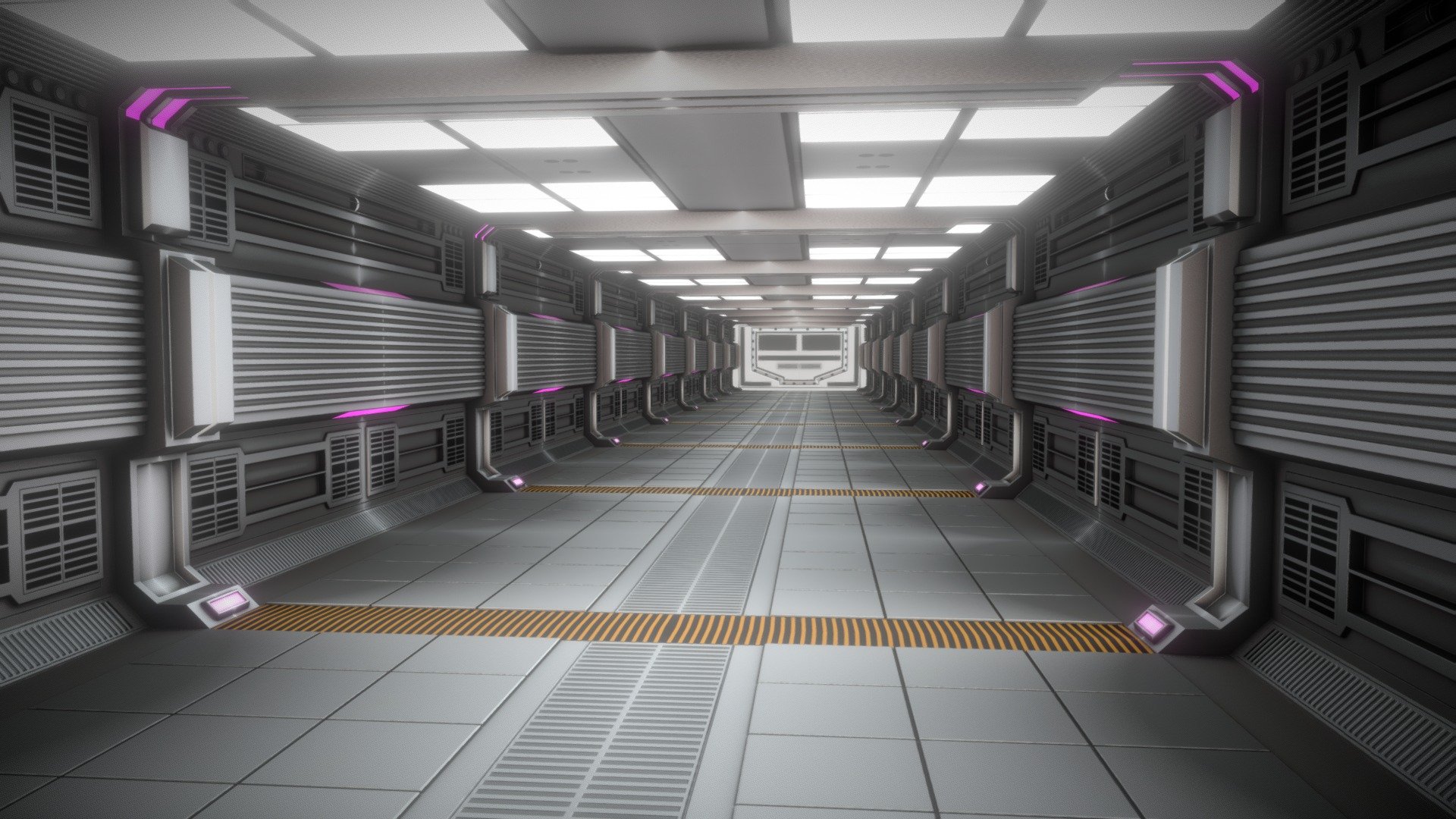 SC-FI CORRIDOR - 3D model by JVS RISHIKESH (@RISHIKESH-PORTFOLIO ...