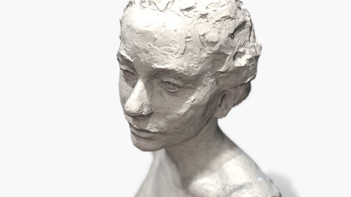 Julia Sobierajska - sculptural portrait 3D Model