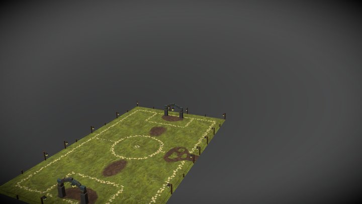 Football 3D Model