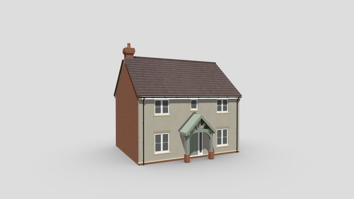 Russel Roof Config - Detatched Up and Over 3D Model