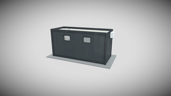 Kontener 6000mm x 2500mm_BC-25 3D Model