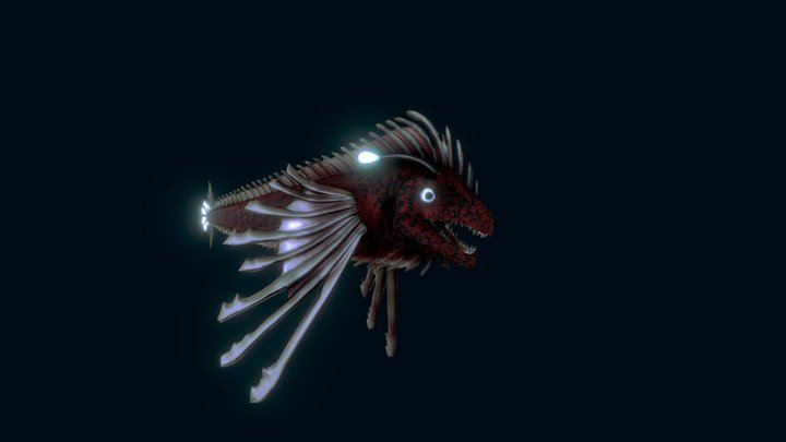 Quills_Creature 3D Model