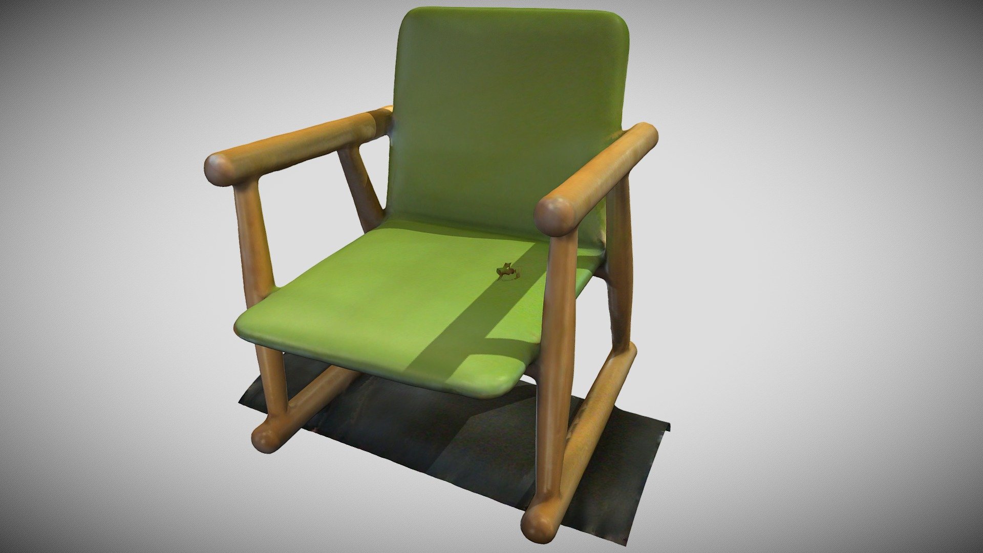 green wood child chair test lidar