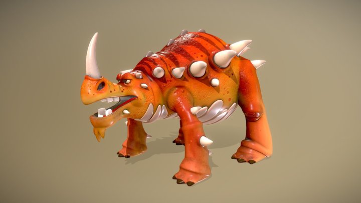 Prehistoric Dino 3D Model