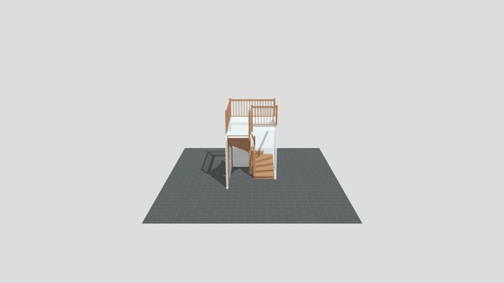 Солнечногорск - П-образная с забежными 3D Model