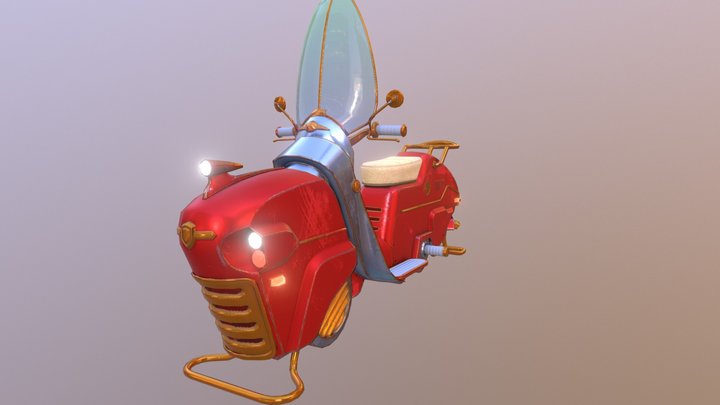 (OLD) HoverBike Assignment 3D Model