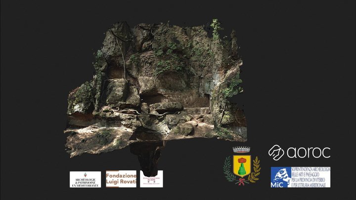 Tombe 7 du secteur Lattazi-Norchia (Italie) 3D Model