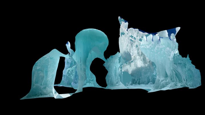 Ice Castles NY — The Dome 3D Model