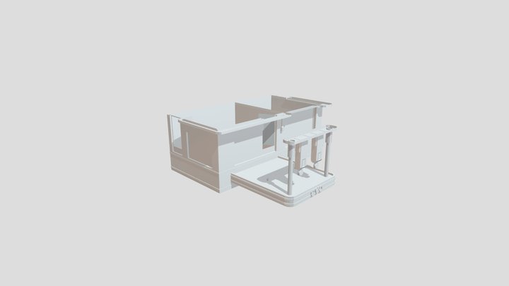 Gas_station  ( Mega Cola 2020 ) 3D Model