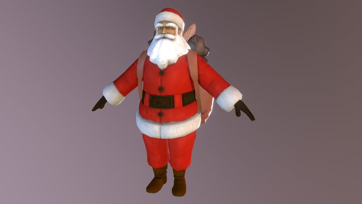 SANTA CLAUS 3D Model
