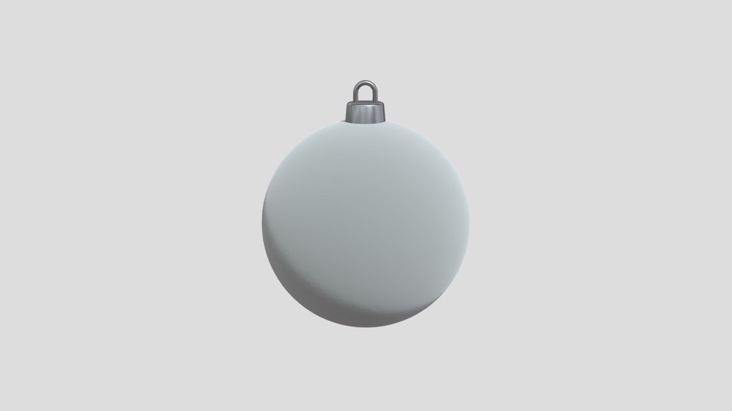 Glitter Christmas Ornament