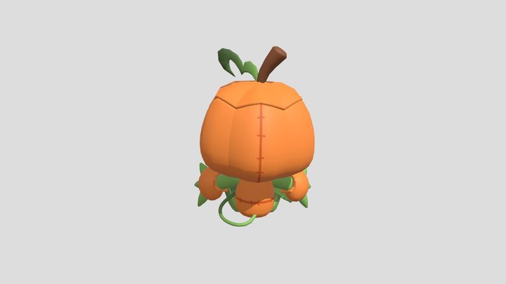 Dandys_world_gourdy_plush 3D Model
