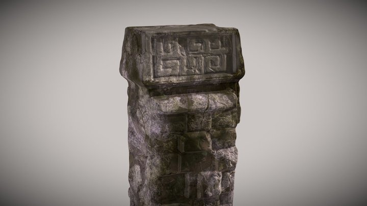 Monument_Aztecs 3D Model