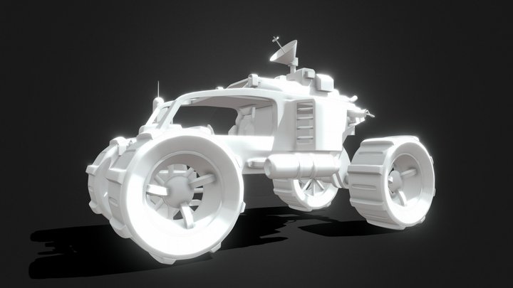 Overwatch - Jeep 3D Model
