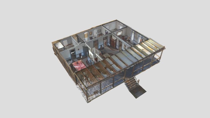 House4 Point Cloud 3D Model