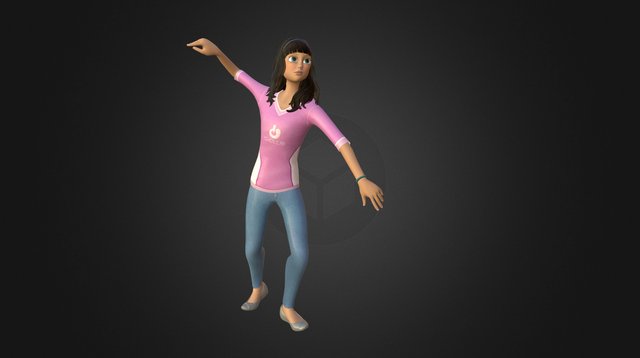 Joy Samba Dancing 3D Model