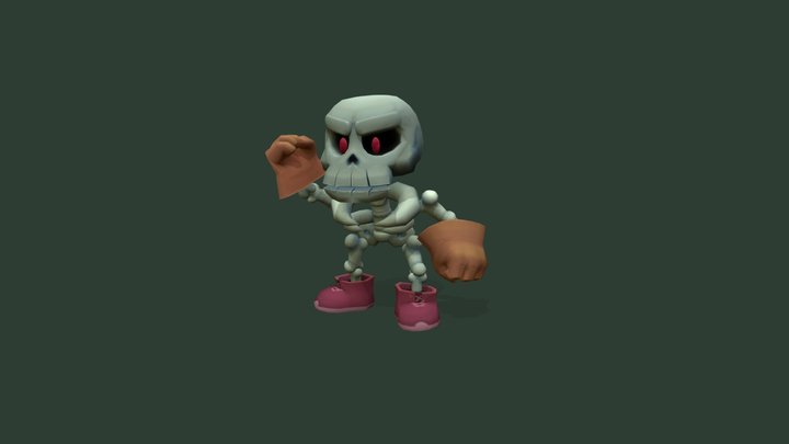 Skeleton 3D Model